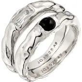 Elli Bague noir / argent