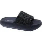Beppi Pantoufle 'Slipper' bleu marine