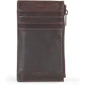 Howard London Porte-monnaies 'Cardwallet Alvin Dark Brown' brun foncé
