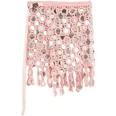 Desigual Serviette de plage rose / argent