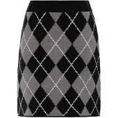 MyMo ROCKS Jupe gris / noir / blanc