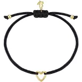 Glanzstücke Bracelet jaune d'or / noir