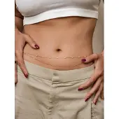 Hey Happiness Chaîne 'Layered Starburst and Pearl Belly' or