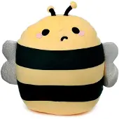 Puckator Maskotka Pluszowa Bobby Bee Cushion Squidglys Adoramals dla Dzieci