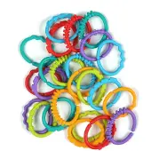 KIDS II JUVENILE BRIGHT STARTS 8664 LOTS OF Links Anneau de dentition en plastique