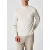 MAERZ Muenchen Modern Fit Pull-over Col montant, Unicolore