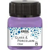 Kreul Glass & Porcelain Clear, Porzellan- und Glasfarbe