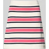 Selected Jupe anthracite / magenta / blanc naturel