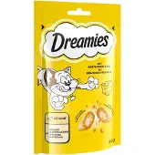 Dreamies 4x60g Catisfactions, fromage - Friandises pour chat