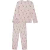 Schiesser Pyjama taupe / rose