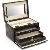 Friedrich Lederwaren Coffret à bijoux JOLIE brun Serrure miroir