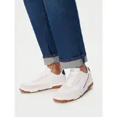 Tommy Hilfiger Baskets basses 'BASKET CORE' crème / blanc