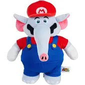 Simba , peluche, personnage Super Mario, Mario l'éléphant, 35 cm, référence 109231542