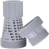 vidaXL Raccord de tuyau de piscine 2 pcs. Plastique