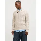 Jack & Jones Premium Pull-over 'JPRBLUSEAN' beige clair