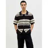 Jack & Jones Premium Vestes en maille 'JPRBluwilmer' gris / olive / noir / blanc naturel