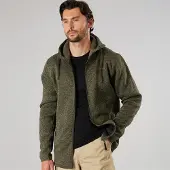 True North Veste Homme en Polaire plate Dusty Olive