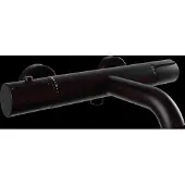 Blaufoss Round 2.0 robinet baignoire thermostatique: noir mat