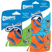 Chuckit! Ultra Duo Tug S - 2 Balles En Caoutchouc Ø 5cm - Pour Chien