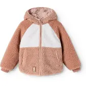 Liewood Veste mi-saison 'Jackson Reversible' rouge pastel / blanc