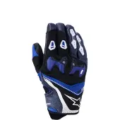 Alpinestars Gants SP-R Pro Bright Blue Navy White, Taille: XXL