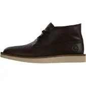 Timberland Bottes à lacets brun foncé