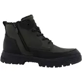 Tom Tailor Bottines à lacets sapin / noir