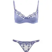 Trendyol Ensemble de linge bleu violet