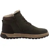 Tom Tailor Bottines à lacets marron chiné / vert
