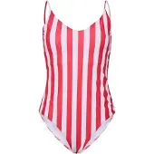 Pieces Maillot de bain 'PCBAOMI' rouge cerise