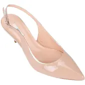 Desa Escarpins à bride arrière 'Slingback Stiletto' beige