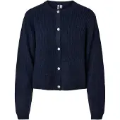 Pieces Cardigan 'PCSILLY' bleu marine