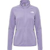 The North Face Veste en polaire fonctionnelle 'Glacier' lavande / blanc