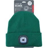 Kikkerland Unisexe, Bonnet, Light Up, Vert, (Taille unique)