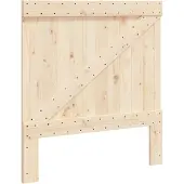 vidaXL Tête de lit 100x104 cm pin massif