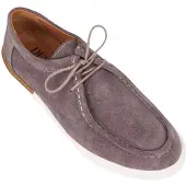 Desa Chaussure à lacets 'Spitze' gris basalte