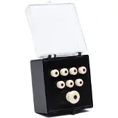 Martin 18APP60 Bridge Pins Set of 8 White w/ Faux Tortoise Inlay