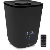 Vonroc Humidificateur 4,5 litres - ultrasonique - stérilisateur UV | Télécommande inclue