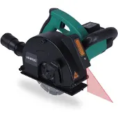 Vonroc Rainureuse 1700W - 150mm avec laser | 2 disques diamant incl.