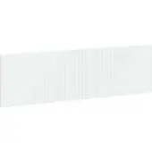vidaXL Tête de lit murale HAARLEM, blanche, en bois composite