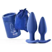 Biird Regii Blue set de plugs anaux 2 pcs