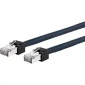 METZ-WERKE Câble de raccordement METZ CONNECT Cat.6 Ultraflex500 VoIP AWG 26, 3,0 m, noir