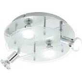 Eglo Dl/4 Gu10-Led Chrom/sat-Klar 'cabo 1'