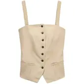 Marks & Spencer Gilet de costume beige