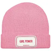 John Hatter & Co Rubber Girl Power Beanie Rose