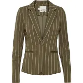 Ichi Blazer 'RUTI' vert / blanc