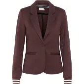 Kaffe Blazer 'Kinnie' chocolat / blanc