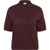 KAFFE CURVE Pull-over 'KCLizzy' brun foncé