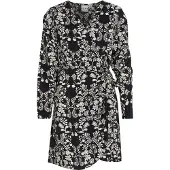 Ichi Robe gris clair / noir