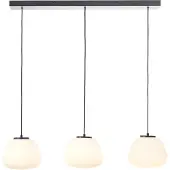Philips Lampe suspendue Kaizen noir avec blanc Ø 25cm